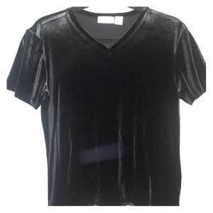 Liz Claiborne Velour tee